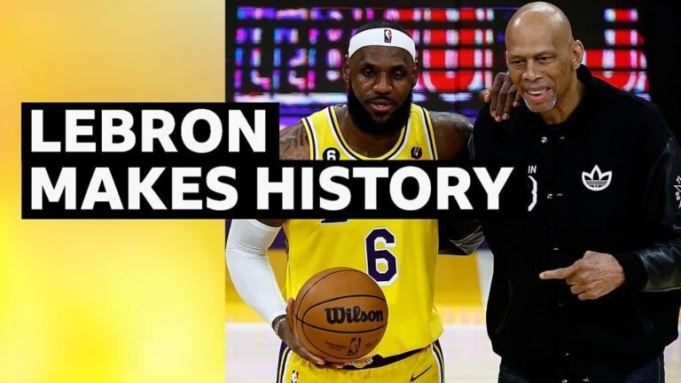 Watch LeBron James break NBA all-time scoring record