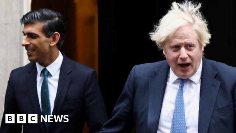 NI Protocol: Boris Johnson warns Rishi Sunak not to drop power to override Brexit deal