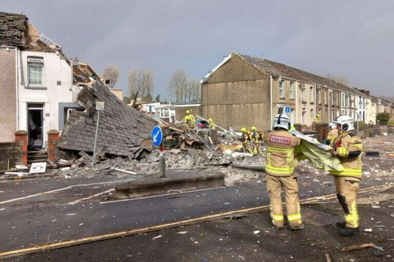 Swansea explosion: Man dead and three in hospital after suspected Swansea gas explosion