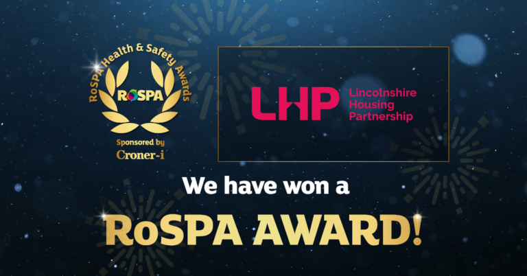 Lincolnshire Housing Partnership Wins RoSPA Silver Award for Outstanding Health and Safety Performance