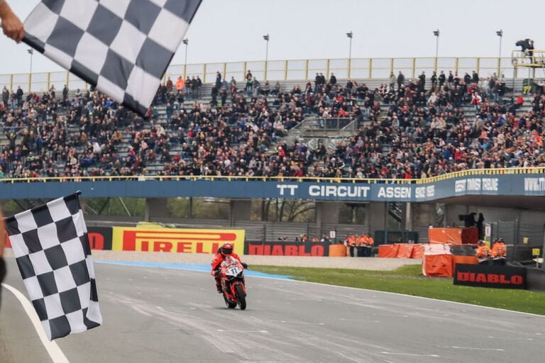 Dominant Bulega claimed Race 1 win at Assen as Schroetter takes maiden podium