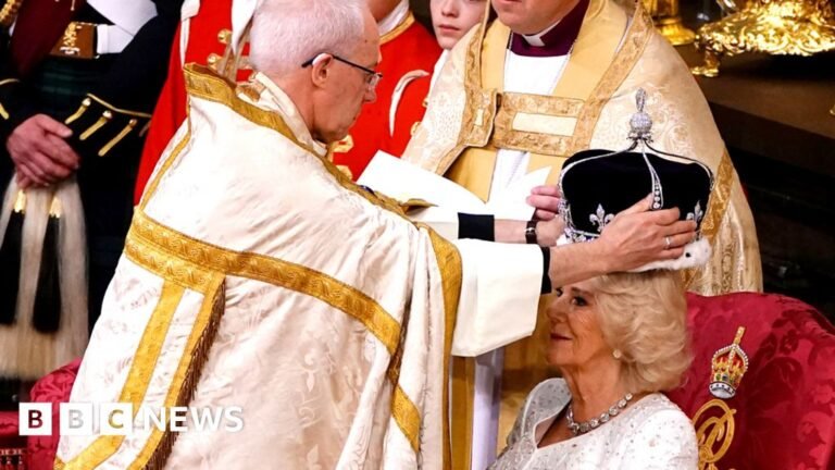 The moment Camilla is crowned Queen
