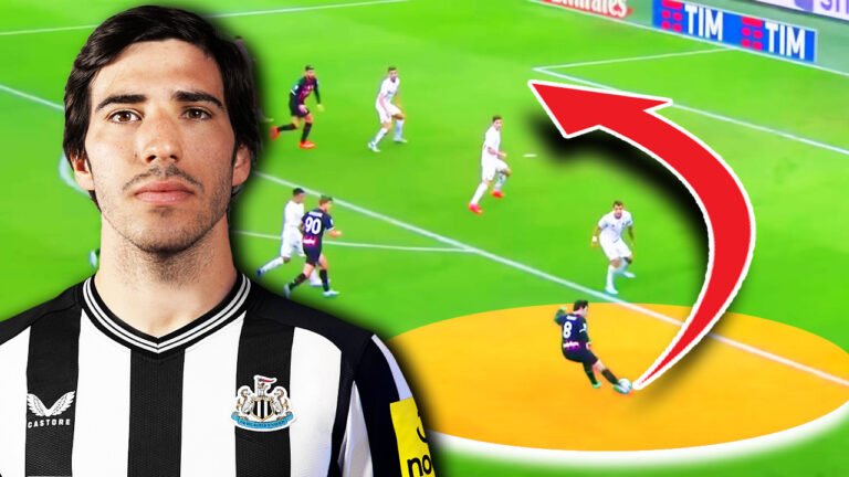 Sandro Tonali solves a big problem at Newcastle United: tactically analysing how the Italian fits in at St. James’ Park