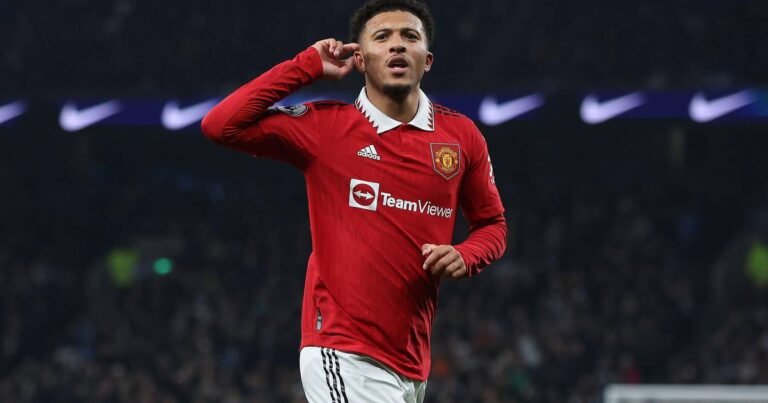Why Jadon Sancho was absent from Man United’s squad vs Liverpool