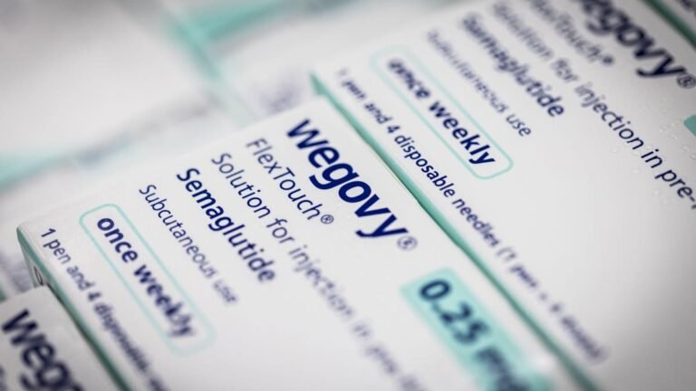 Weight-Loss Drug Wegovy Launches In U.K. As Shares Of Drugmaker Novo Nordisk Hit New Peak