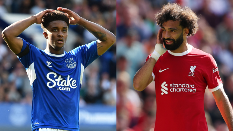 WATCH: Steven Gerrard’s Al-Ettifaq take bizarre shot at Mohamed Salah and Liverpool after unveiling new signing Demarai Grey from Everton