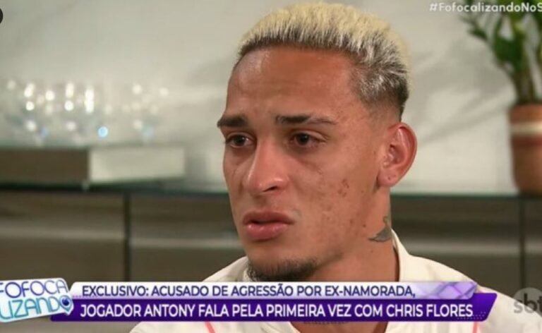 Antony denies abuse allegations as Manchester United star gives tearful Brazilian TV interview