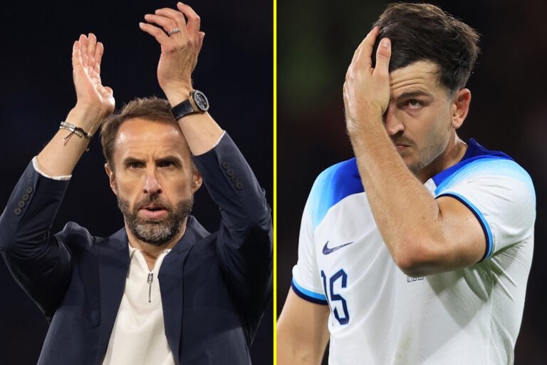 Gareth Southgate calls Harry Maguire critics ‘a joke’ and praises England stalwart’s ‘balls and resilience’