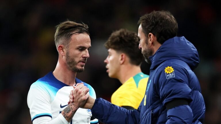 Southgate praises England for ‘really difficult’ win over Australia