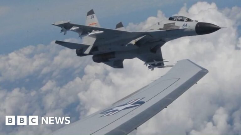 Watch: Pentagon releases footage of ‘coercive’ Chinese jets