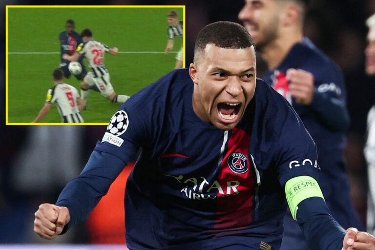 ‘Load of s***’ – Newcastle furious as Paris Saint-Germain star Kylian Mbappe denies them famous win with controversial penalty
