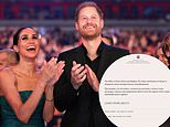 It’s Harry and Meghan 2.0! Royal rebrand as couple launch The Office of Prince Harry and Meghan website Sussex.com which modestly insists pair are ‘shaping the future through business and philanthropy’