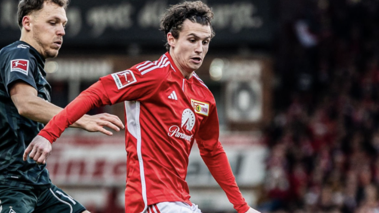 Brenden Aaronson scores in crucial Union Berlin victory