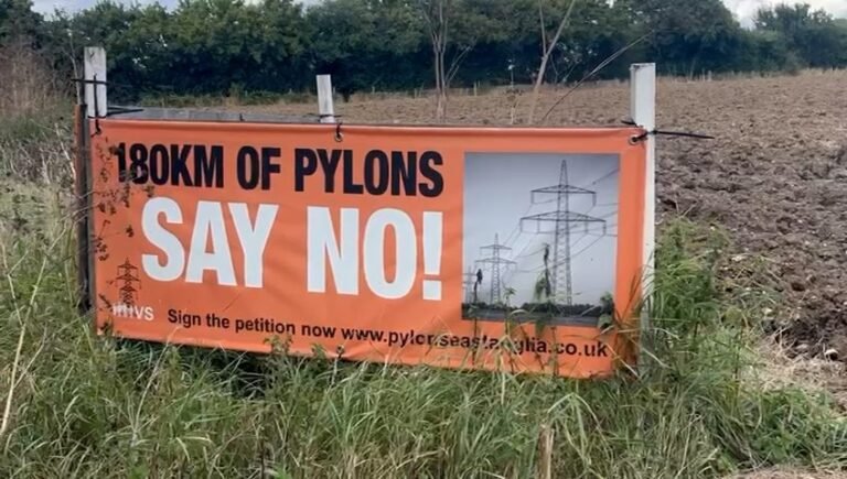 Anti-pylon battle lines forming as government demands green energy revolution