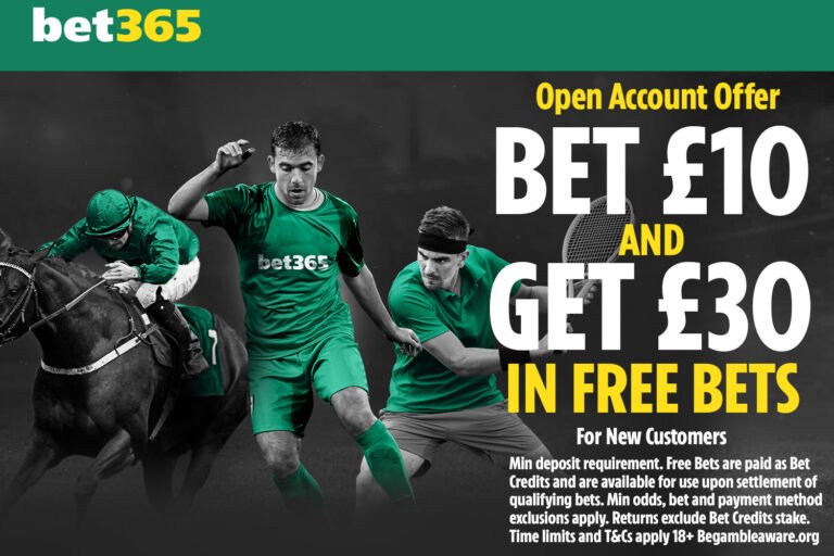 Premier League weekend betting offer: Bet £10 and get £30 in free bets with bet365