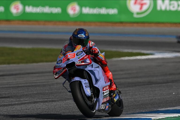 Marquez bags Buriram lap record with Martin, Bastianini & Bagnaia in the hunt