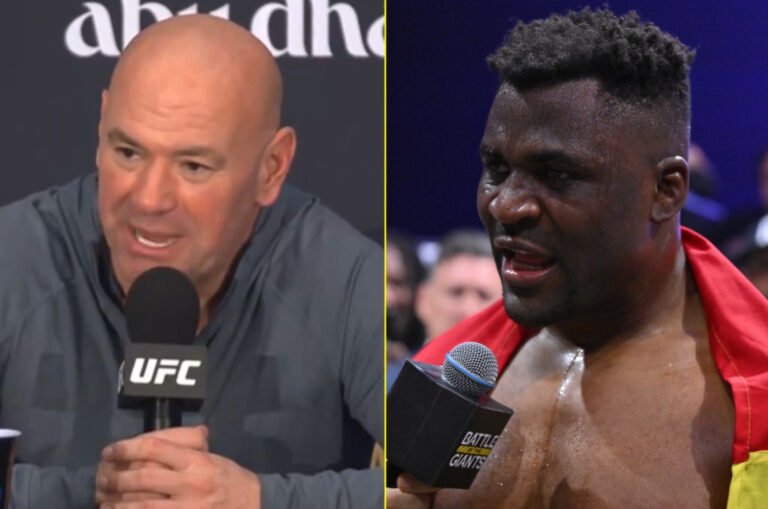 ‘He’s not a nice guy’ – Dana White rips into Francis Ngannou in explosive and astonishing rant after ‘bully’ claim