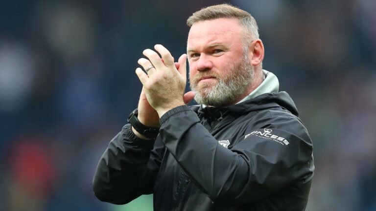 Wayne Rooney’s Plymouth steal HUGE late win! Pressure eases on Pilgrims boss with victory in relegation six-pointer against rivals Portsmouth to climb away from Championship drop zone