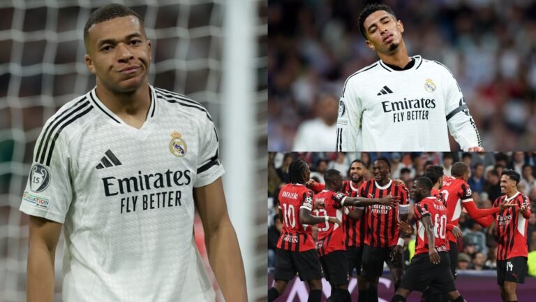 Real Madrid player ratings vs AC Milan: Kylian Mbappe has another Champions League night to forget while Lucas Vazquez and dreadful Blancos defence capitulate to Christian Pulisic-inspired Rossoneri