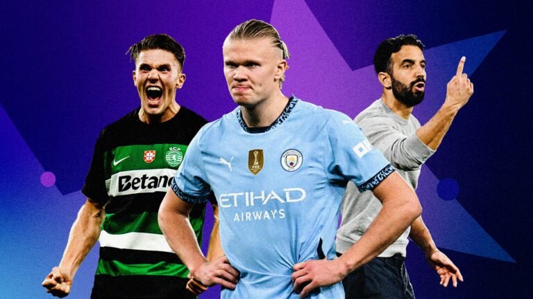 Man City player ratings vs Sporting CP: Erling Haaland humiliated by hat-trick hero Viktor Gyokeres as Man Utd-bound Ruben Amorim fires Pep Guardiola warning of what’s to come in Champions League thrashing