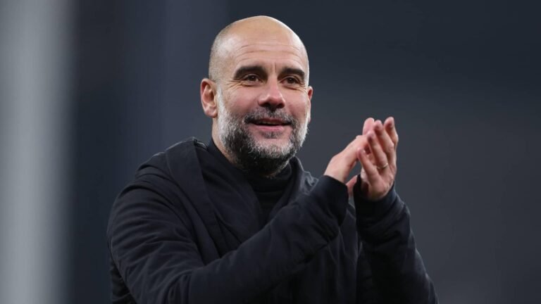 Man City ‘delighted’ as Pep Guardiola officially signs new contract to continue glittering spell