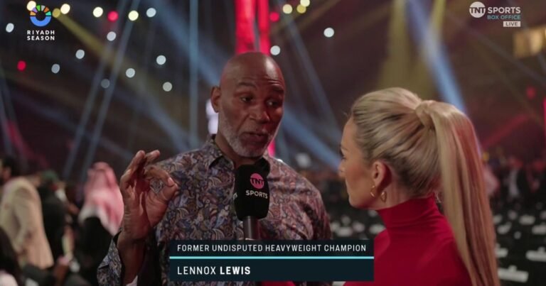 Lewis feels Fury should have been ‘more aggressive’, calls on him to fight Joshua next