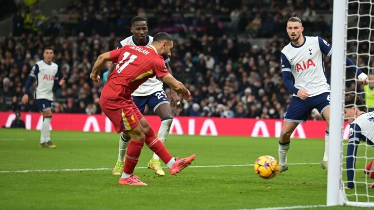 Postecoglou sack delayed as Liverpool show mercy in scoring only six goals at Spurs