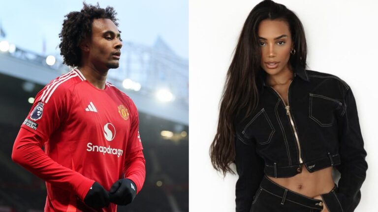 Christmas heartbreak for Joshua Zirkzee as Man Utd forward ‘confirms’ split from model girlfriend Celina Jada Kerr