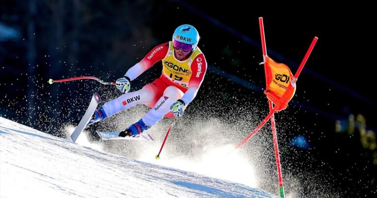 ‘An electric run’ – Monney seals first-ever podium with stunning downhill win in Bormio