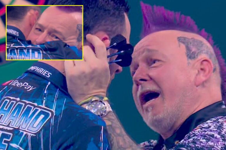 Luke Humphries stunned at World Darts Championship as inspired Peter Wright delivers on promise